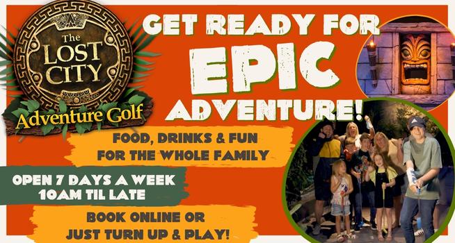 lost city adventure golf hull summer day out idea for families